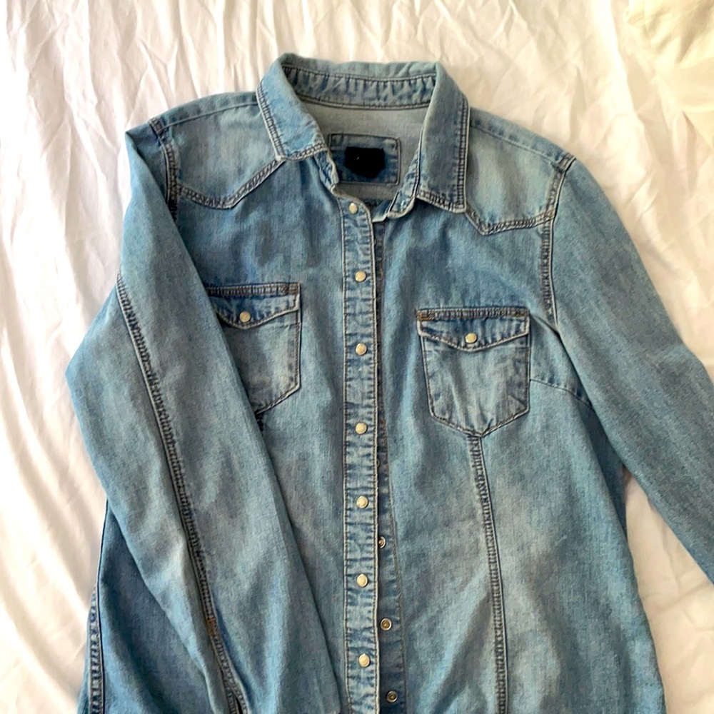Denim shirt - H&M size US8